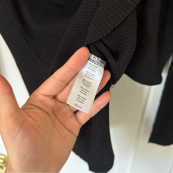 Urban Outfitters Black Ribbed Long Sleeve - Picture 10 of 10